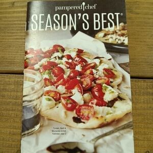 Pampered Chef Spring/Summer 2016 Cookbook Booklet Recipes Cooking